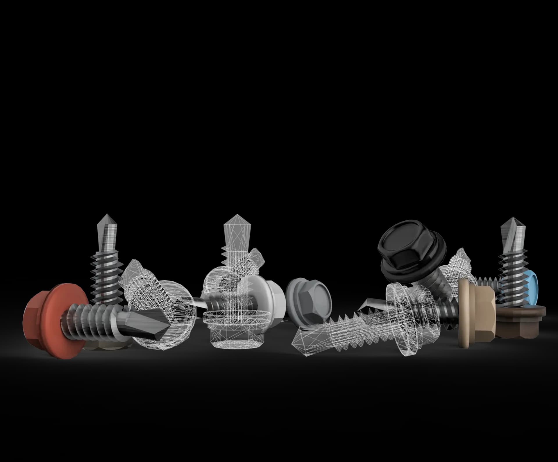 Color-Matched Screws